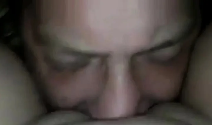 Hubby fucks & cleans girl's cum soaked pussy