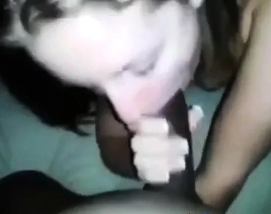 White slut loves that black dick