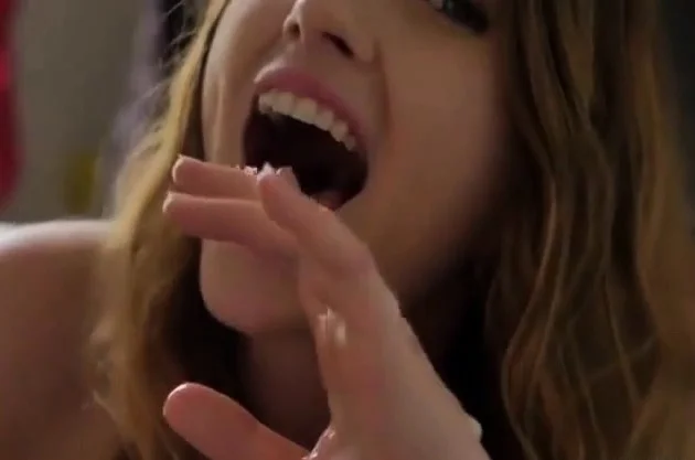 Great POV handjob and blowjob, cute girl