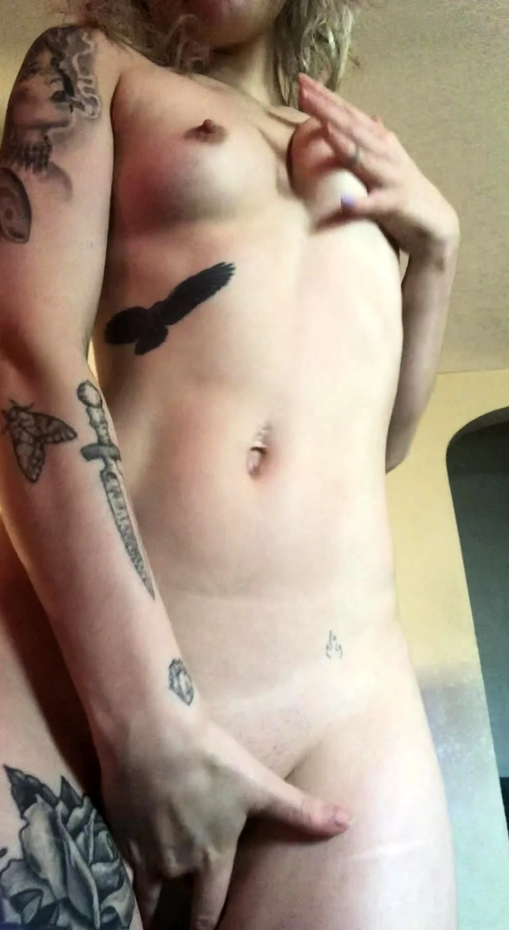 Skinny Blonde Teen Anal amp Vaginal Toys DP