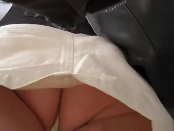 Two women upskirted by