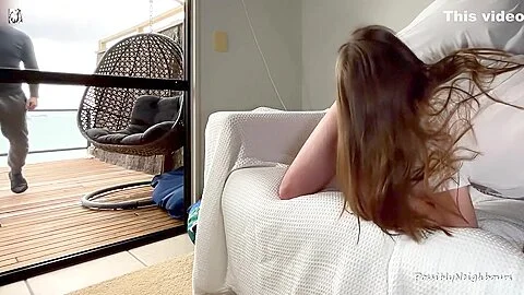 Secret Observer Is Invited To Eat Sperm After Huge Cumshot