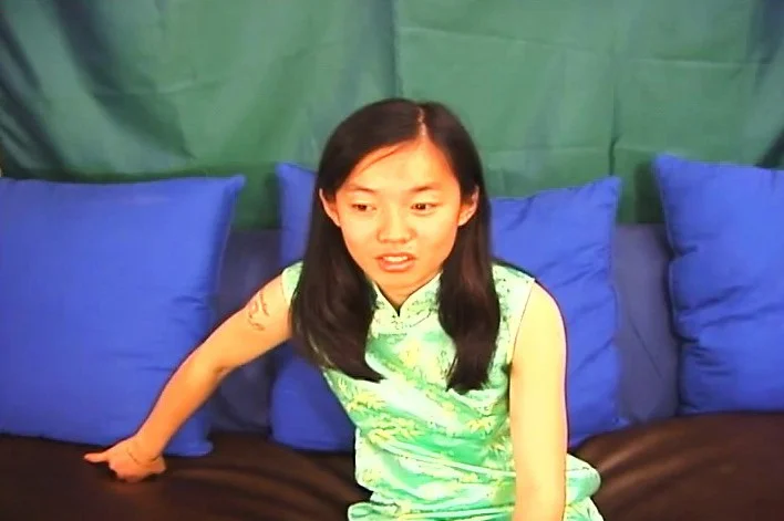 Pretty Oriental girl gets her narrow snatch eaten out and nailed deep