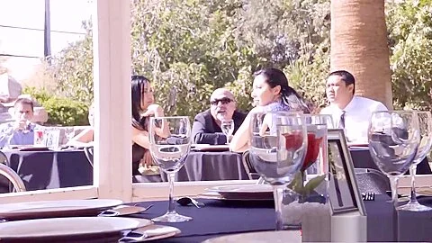 Bridesmaids seduce the groom for