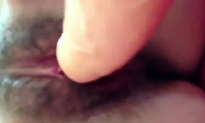 Closeup of girl orgasm