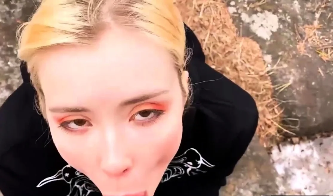 Blonde Blowjob Dick and Hard Sweetie Fox