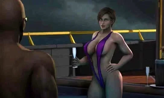 Lisa And Zack on cruise (Onagi) Dualfaceart