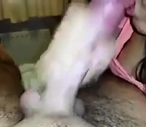 I cum in her mouth and she shows me before swallowing
