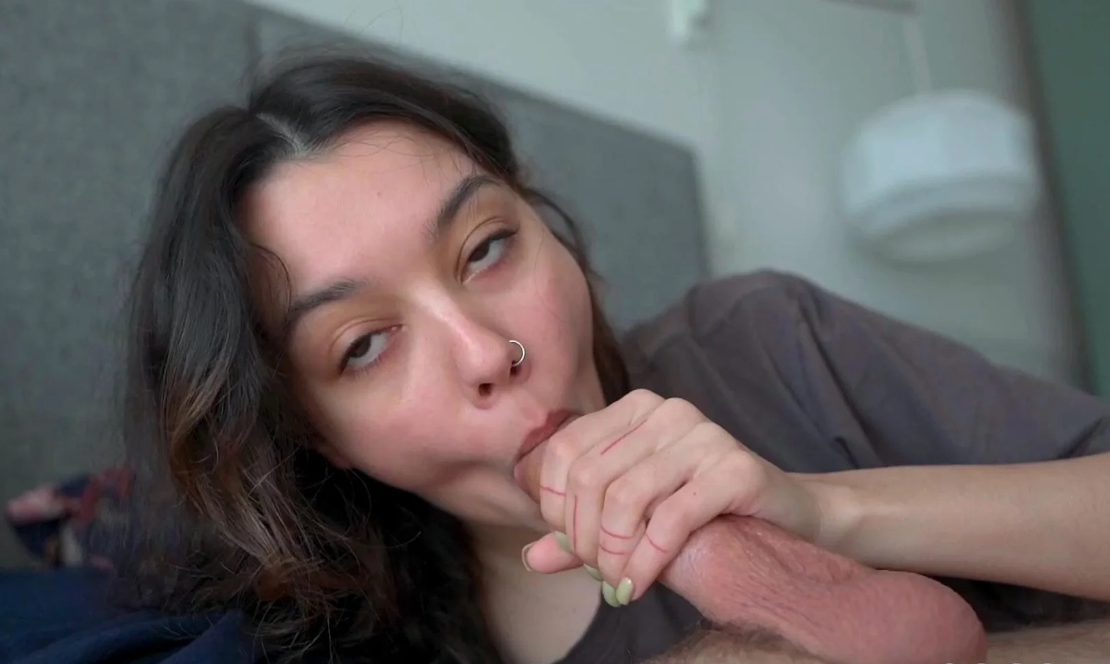 MILF POV Big Cock Blowjob