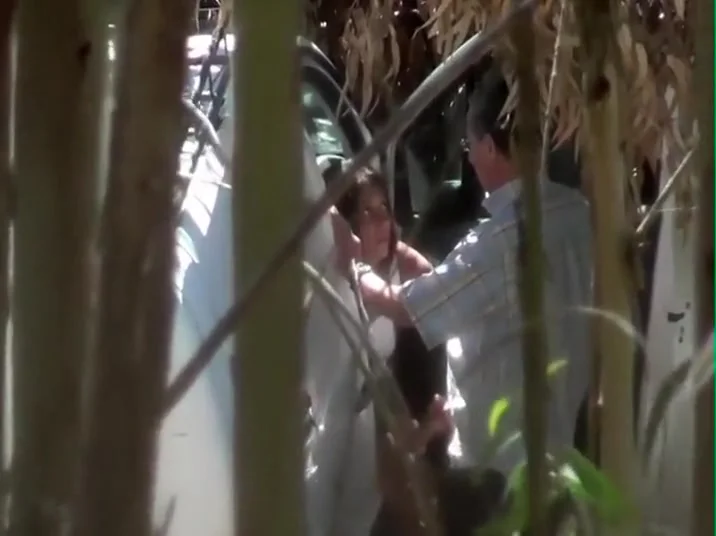 Business man spied with a prostitute