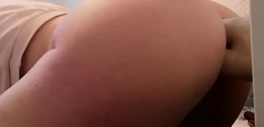 Balls Deep on DP dildo