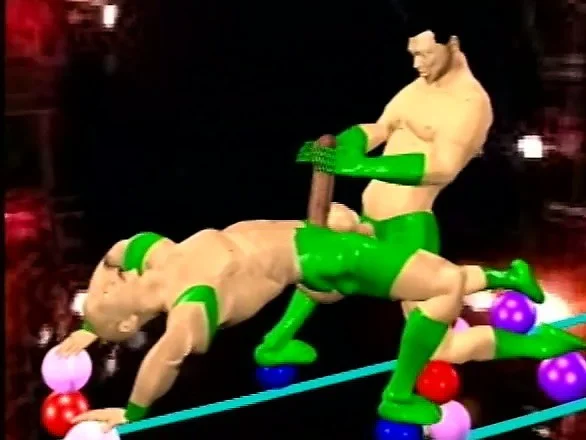 There's lots of giant dick action at the animated gay circus