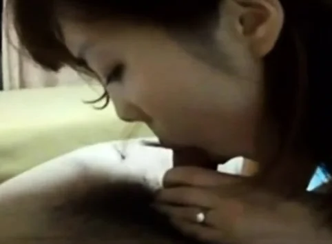 Hot beautiful korean girl blow job