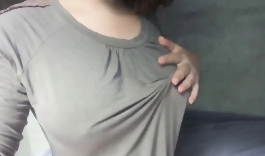 touching my boobs