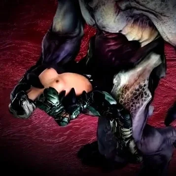 Female Doomslayer X Hellknight