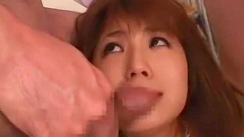 Exotic Japanese whore Azumi Harusaki in Incredible Cumshots, Dildos/Toys JAV video