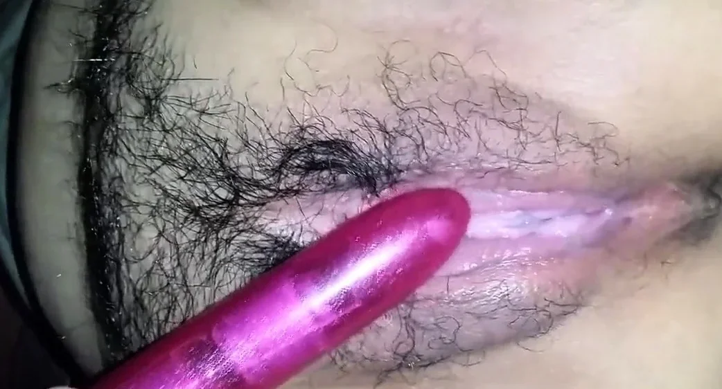 Girl and a vibrator