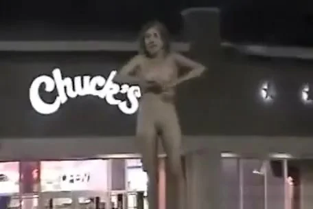 Crazy lady
