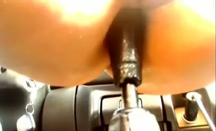 Anal fun in the car
