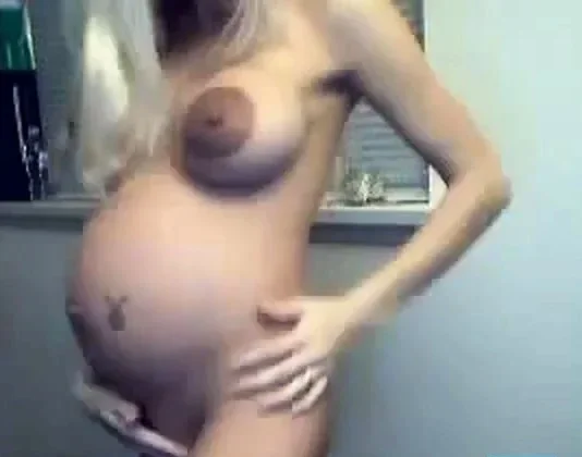 Pregnant Big Blonde Boobs