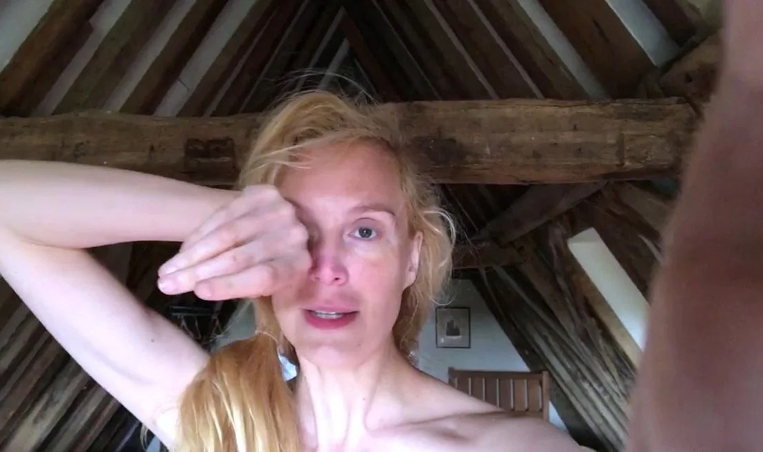 Horny Mature Blonde Solo