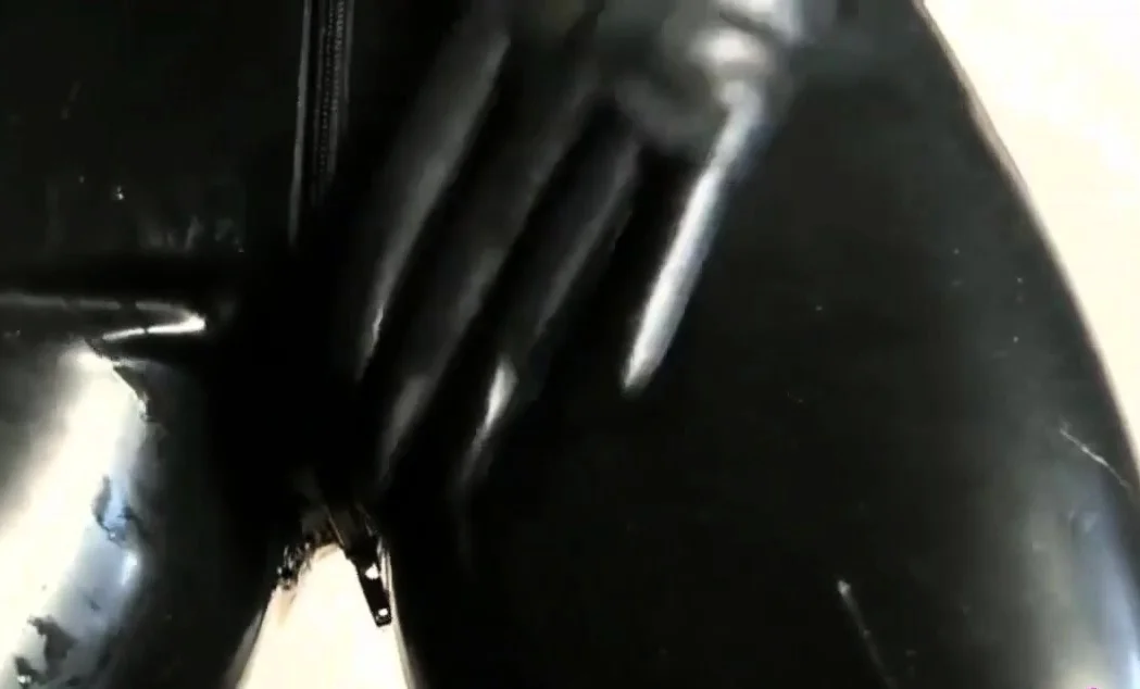 Sweaty Catsuit Fun