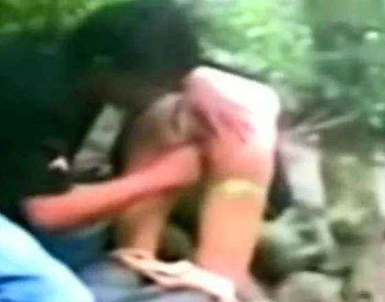 indonesian Teen Fucked by her BF in a Jungle
