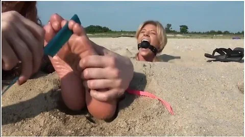 Lacey Gagged And Buried