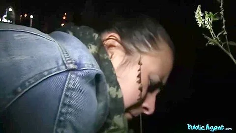 Slut Sucks Agents Cock And Fucks For Some Cash - Dark Haired