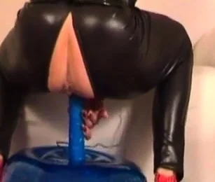 Blonde Latex MILF Part II