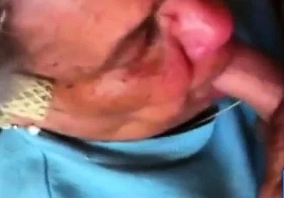 Granny Give a nice blowjob
