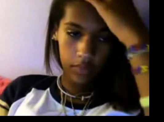 hot black teen on cam