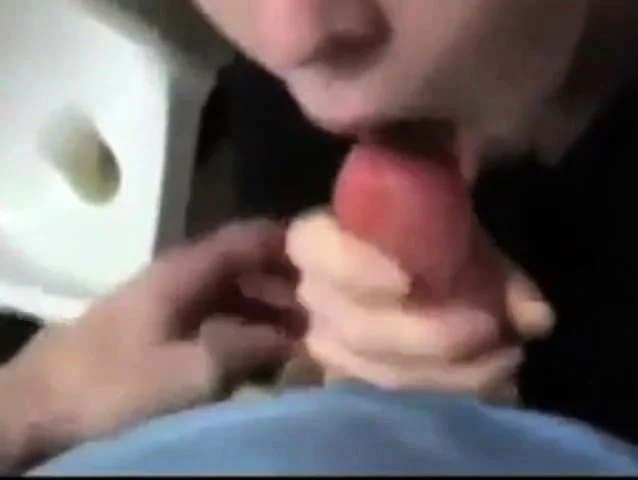 Cute Gamestop employee backroom blowjob