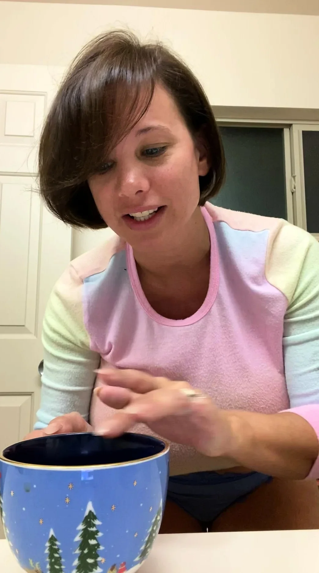 Leann amateur beautiful brunette with big boobs