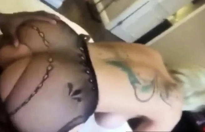Blonde MILF Pumps Her Ass With BBC