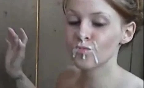 amateur cumface then eat it