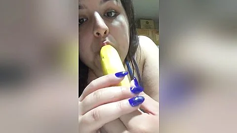 Missbustylatina - Banana Down My Throat