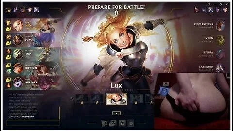 Vibrating Buttplug Fail And Feeding League Of Legends #10 Luna