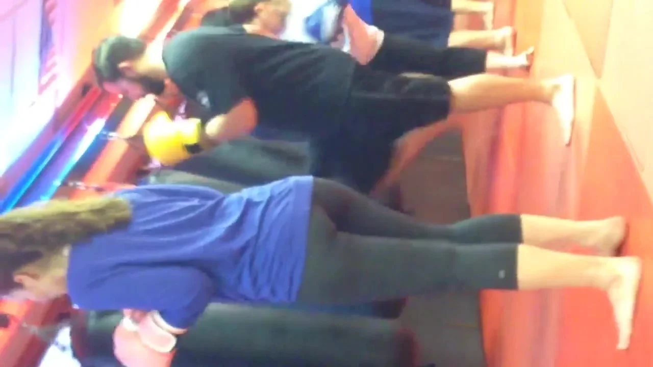 Kickboxing Ass in Spandex