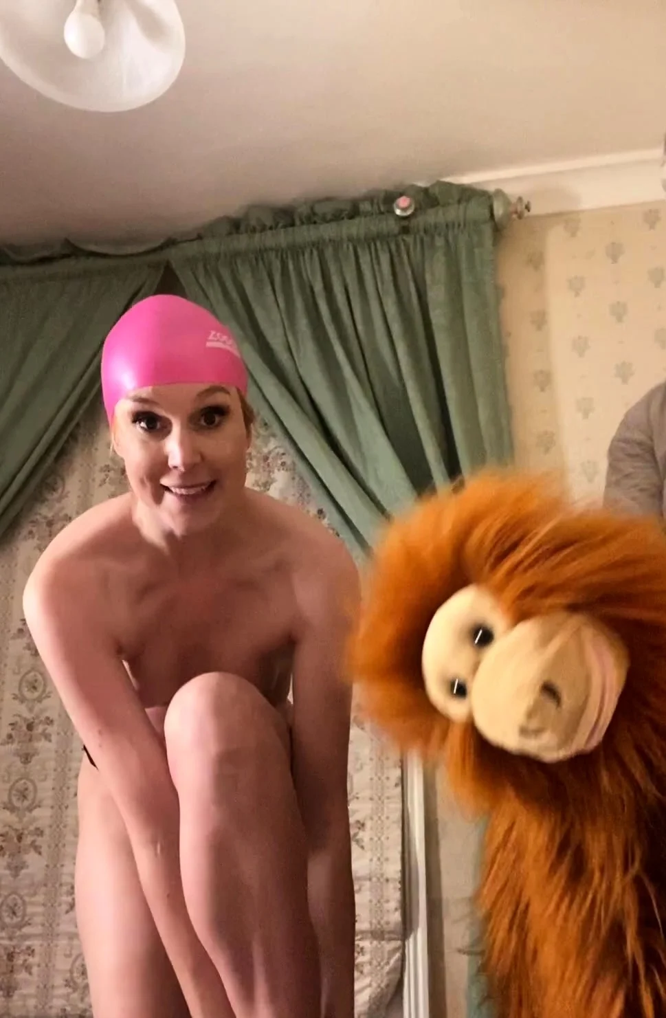 Blonde big titted amateur milf banged
