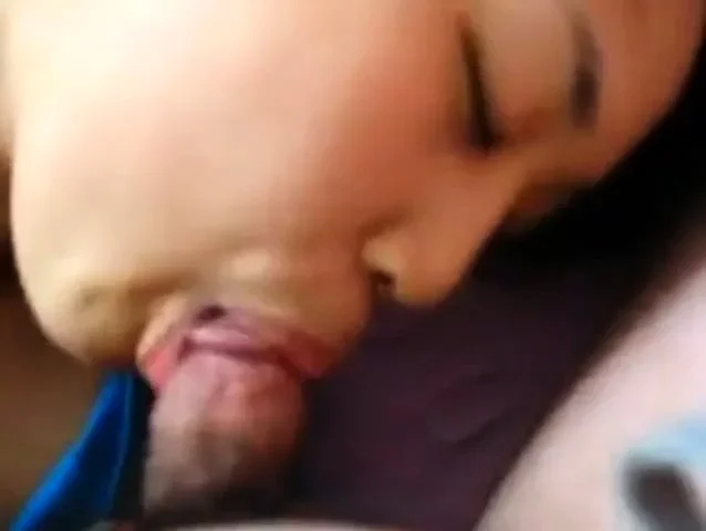 Korean GF's blowjob