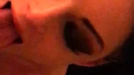 Big tit brunette MILF sucks and tit fucks a big cock