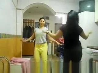Sexy dancer flashes boob and pussy