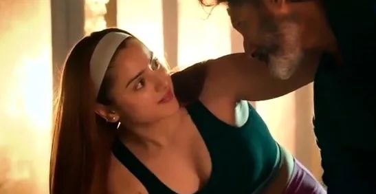 Sexy Indian babe teasing on webcam