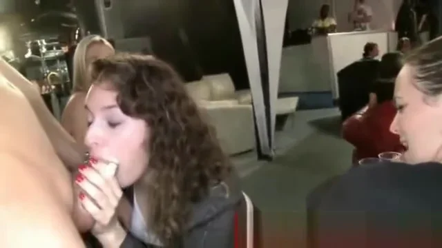 Cfnm devouring women sucking cock