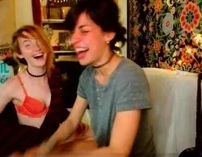 Kinky amateur lesbian spanking party