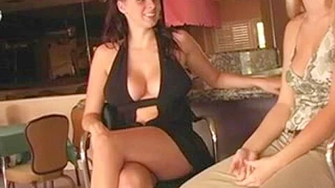 alison and gianna compare their boobs