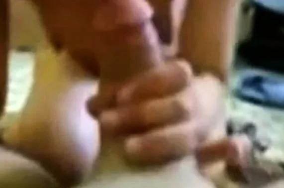Arab couple fucking, he cums on her tits