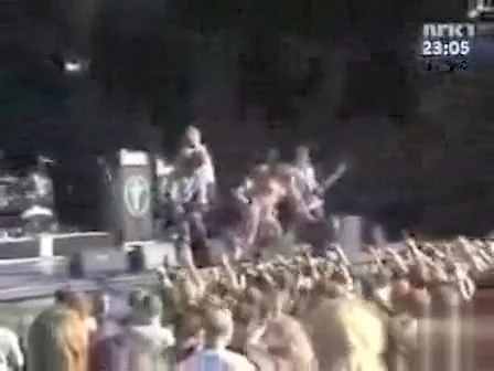 Wild sex on the stage