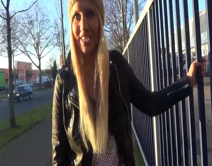 Beautiful blonde babe franziska facella solo masturbation
